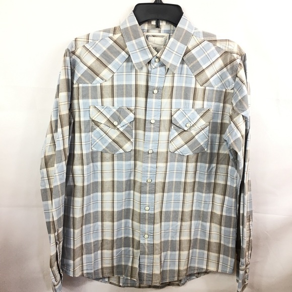 BKE Other - BKE Men’s Slim Fit Medium Shirt pearl snap buttons